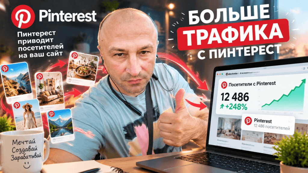 Успешное продвижение блога через Pinterest.